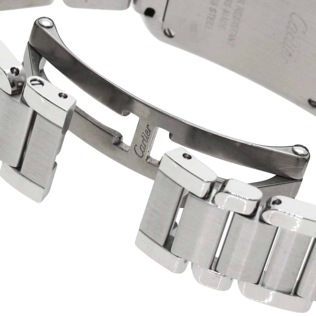 Cartier Watches Quartz W5310022 Stainless Steel , Stainless Steel Silver Tank Anglaise Sm Silver