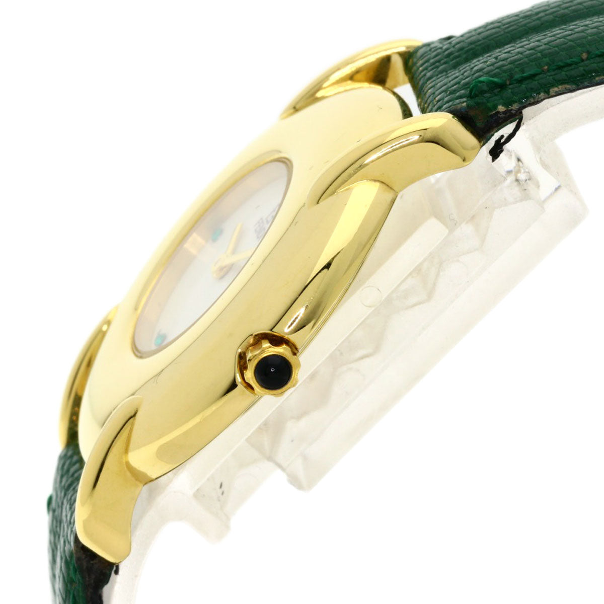 Fendi Watches Quartz 400J Gold Plated, Leather
