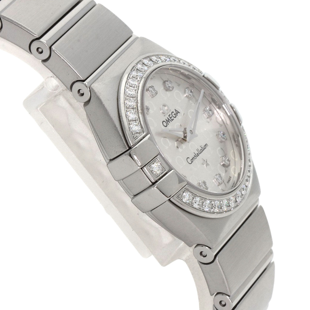Omega Watches Quartz 123.15.27.60.52.001 Stainless Steel , Stainless Steel Silver Constellation