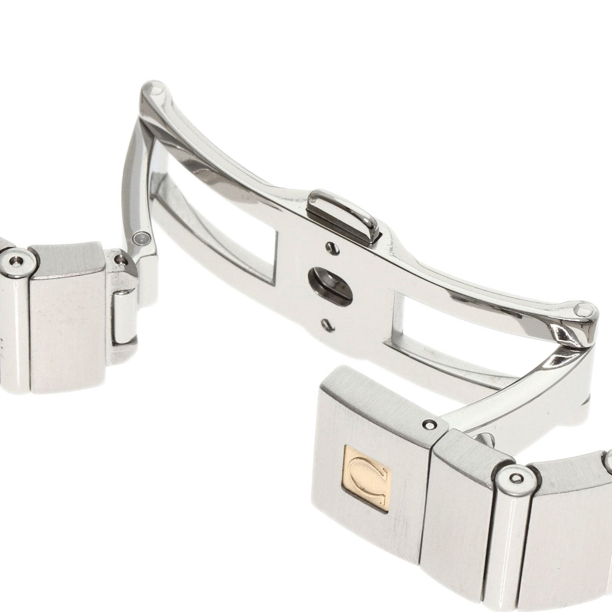 Omega Watches Quartz 123.10.24.60.02.001 Stainless Steel , Stainless Steel Silver Constellation