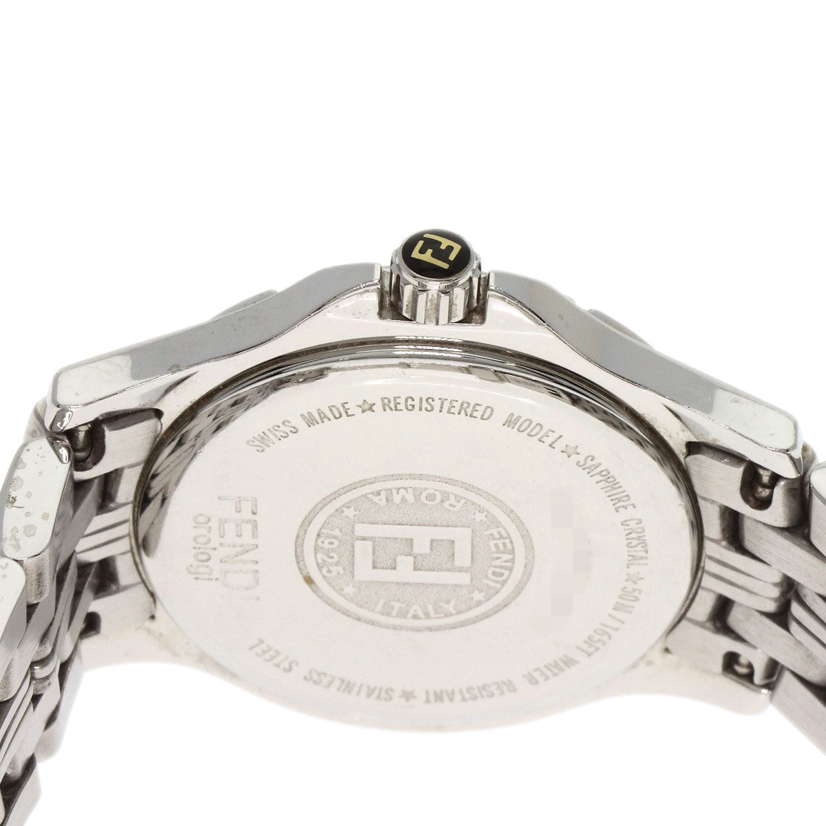 Fendi Watches Quartz Stainless Steel , Stainless Steel Silver 2600L Silver Dial Women