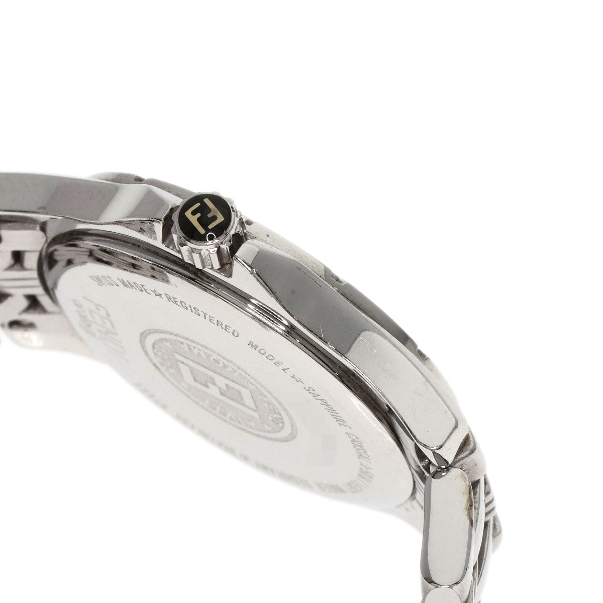 Fendi Watches Quartz Stainless Steel , Stainless Steel Silver 2600L Silver Dial Women