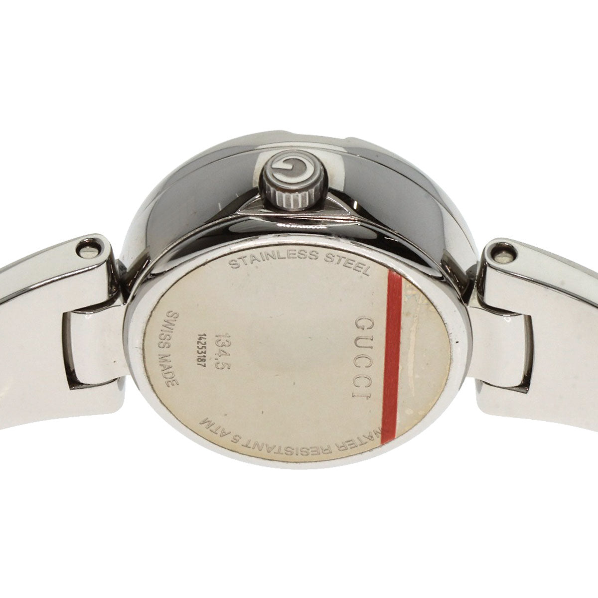 Gucci Watches Quartz 134.5 Stainless Steel , Stainless Steel Silver G Balloon Shell 3P Diamond