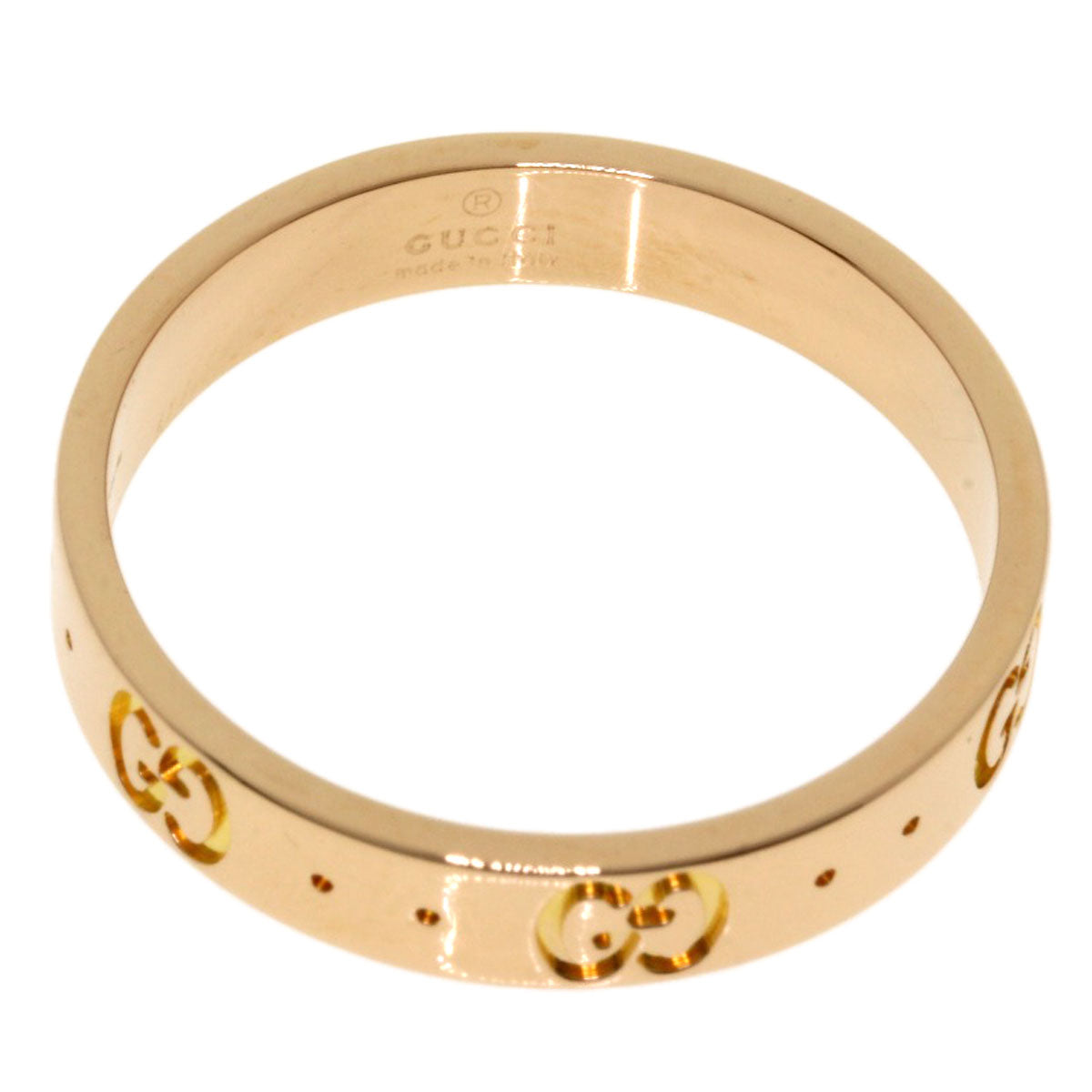 Gucci Ring 18K Pink Gold Gold Icon #20