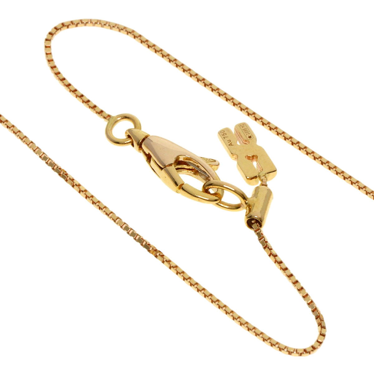 Gucci Necklace 18K Pink Gold Gold Infinity Women