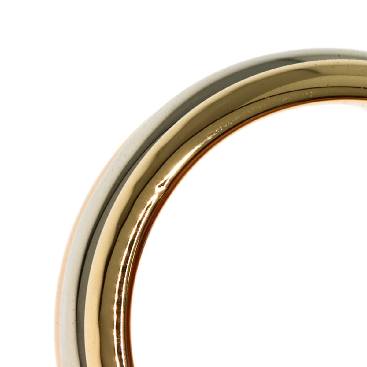 Cartier Ring 18K Yellow Gold Gold 2C Ring Lm #48