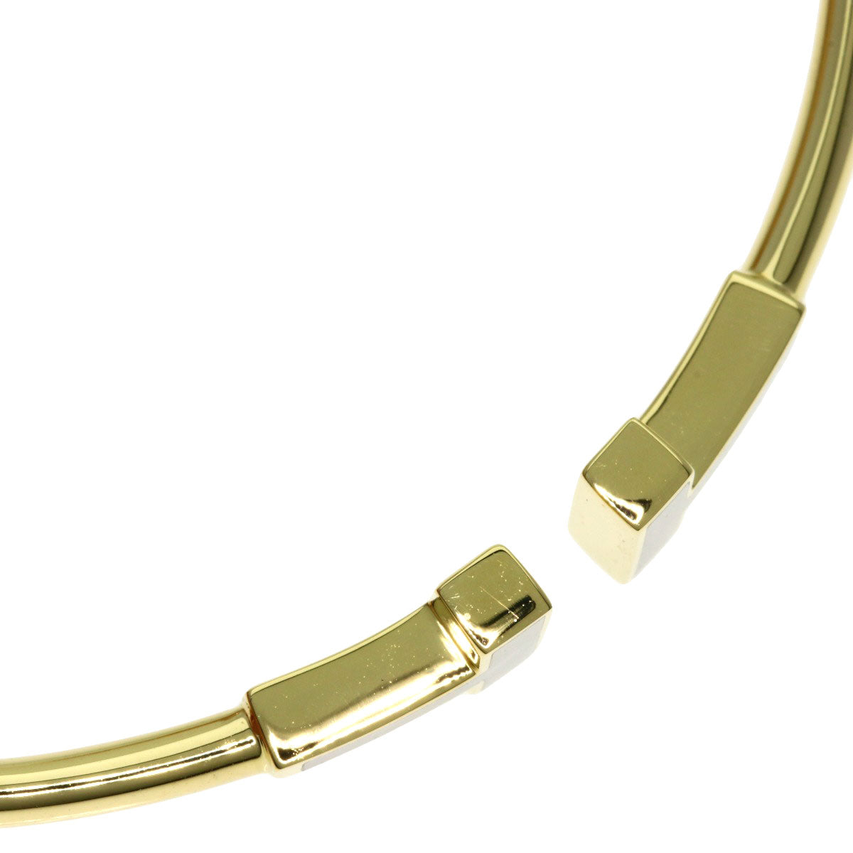 Tiffany&Co. Bracelet 18K Yellow Gold Gold Tiffany&Co.T Wire Shell Women