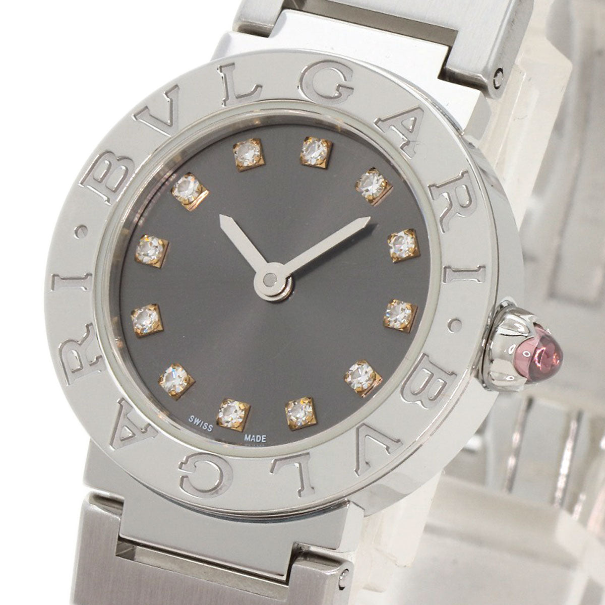 Bvlgari Watches Quartz Bbl23C6Ss/12 Stainless Steel , Stainless Steel Silver Bvlgari Bvlgari 12P