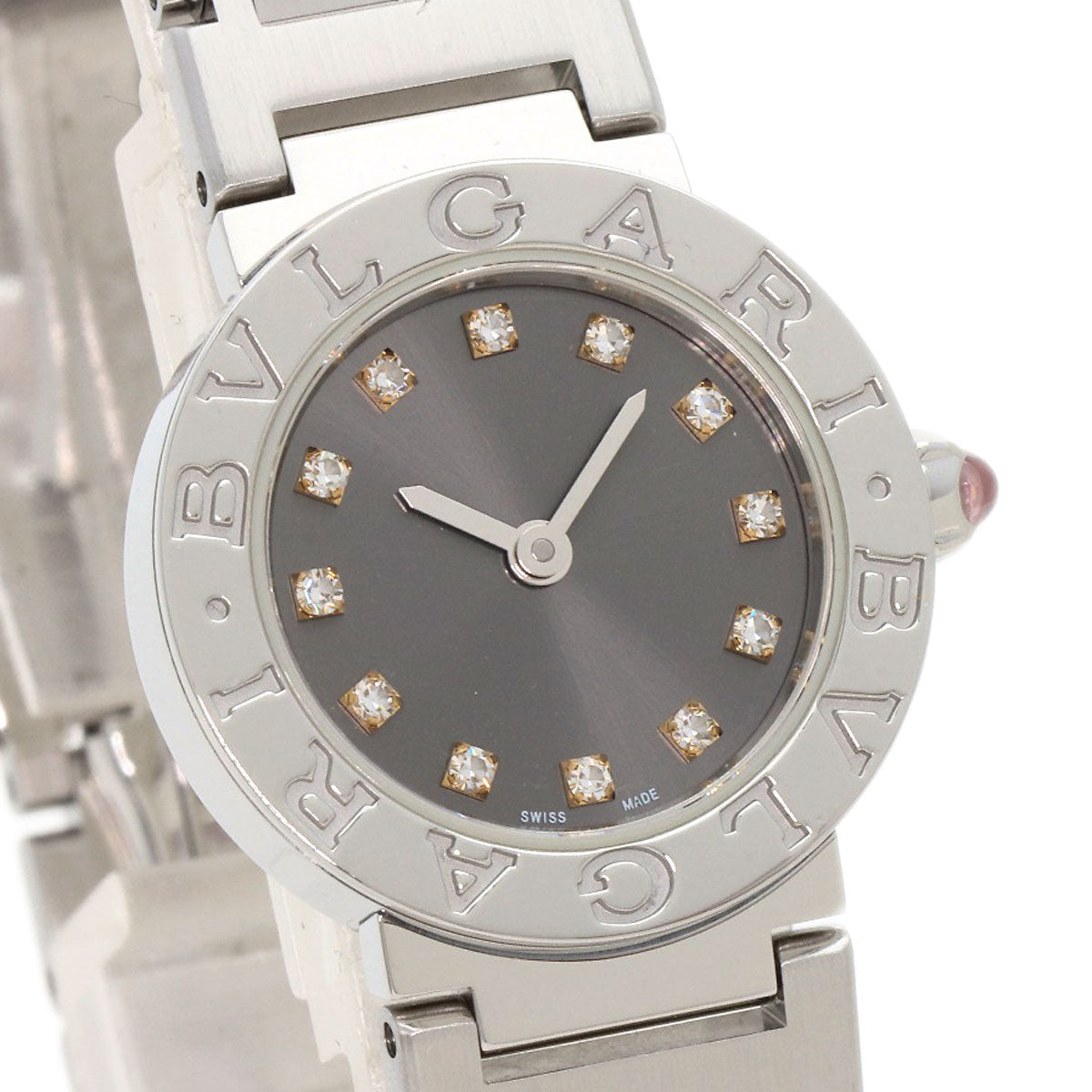 Bvlgari Watches Quartz Bbl23C6Ss/12 Stainless Steel , Stainless Steel Silver Bvlgari Bvlgari 12P
