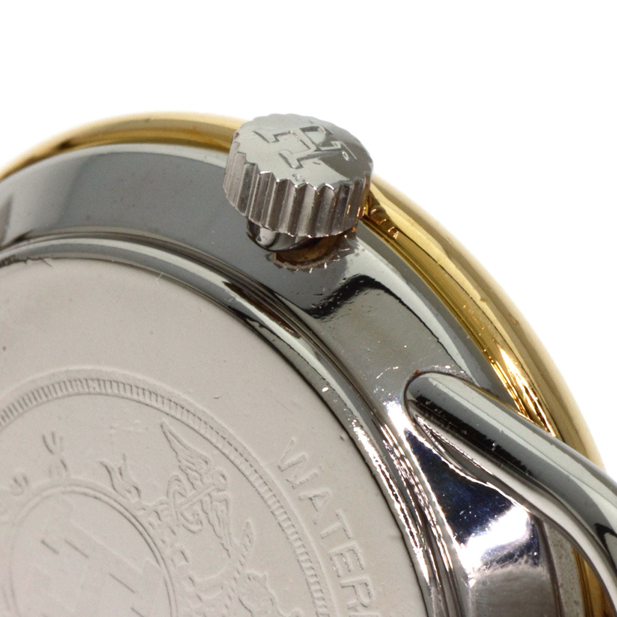 Hermes Watches Quartz Stainless Steel , Ssxgp Gold Arceau White Dial Women