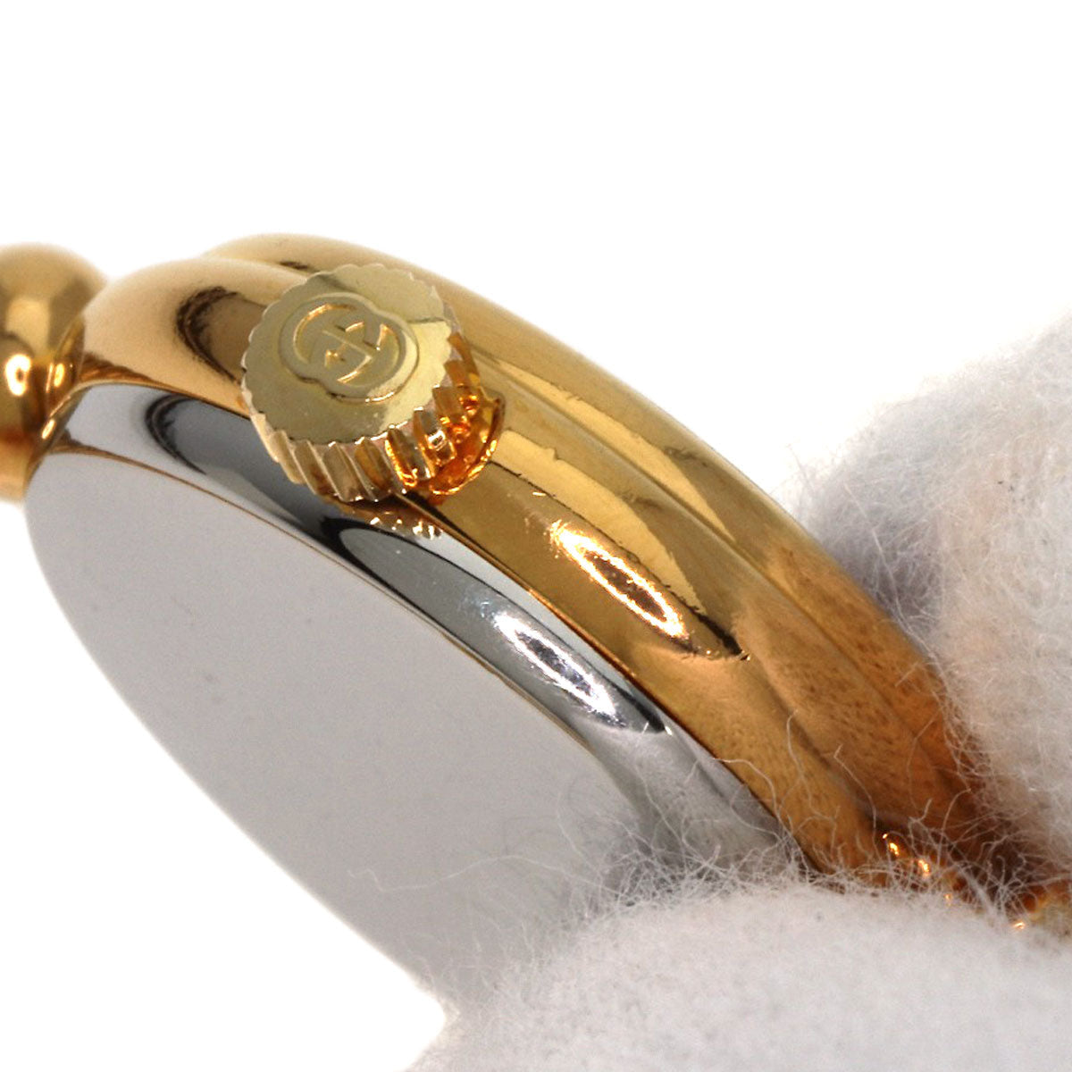 Gucci Watches Quartz 2047.1L Gold Plated , Gold Plated Gold Sherry Line Red X Green Dial Women