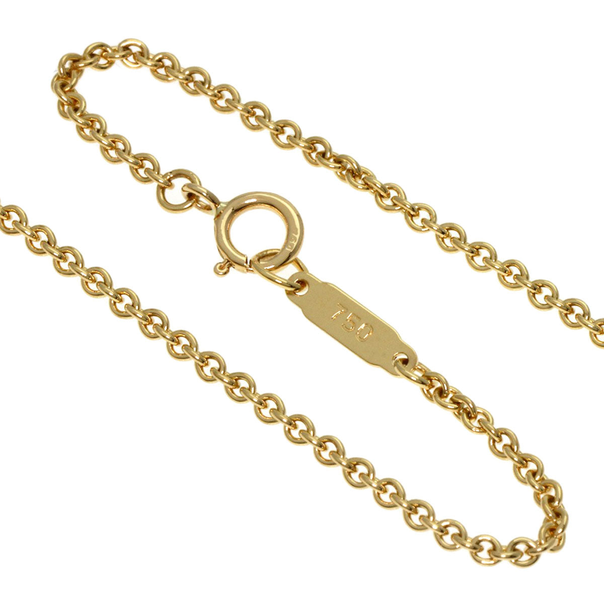 Tiffany&Co. Necklace 18K Yellow Gold Gold Open Heart