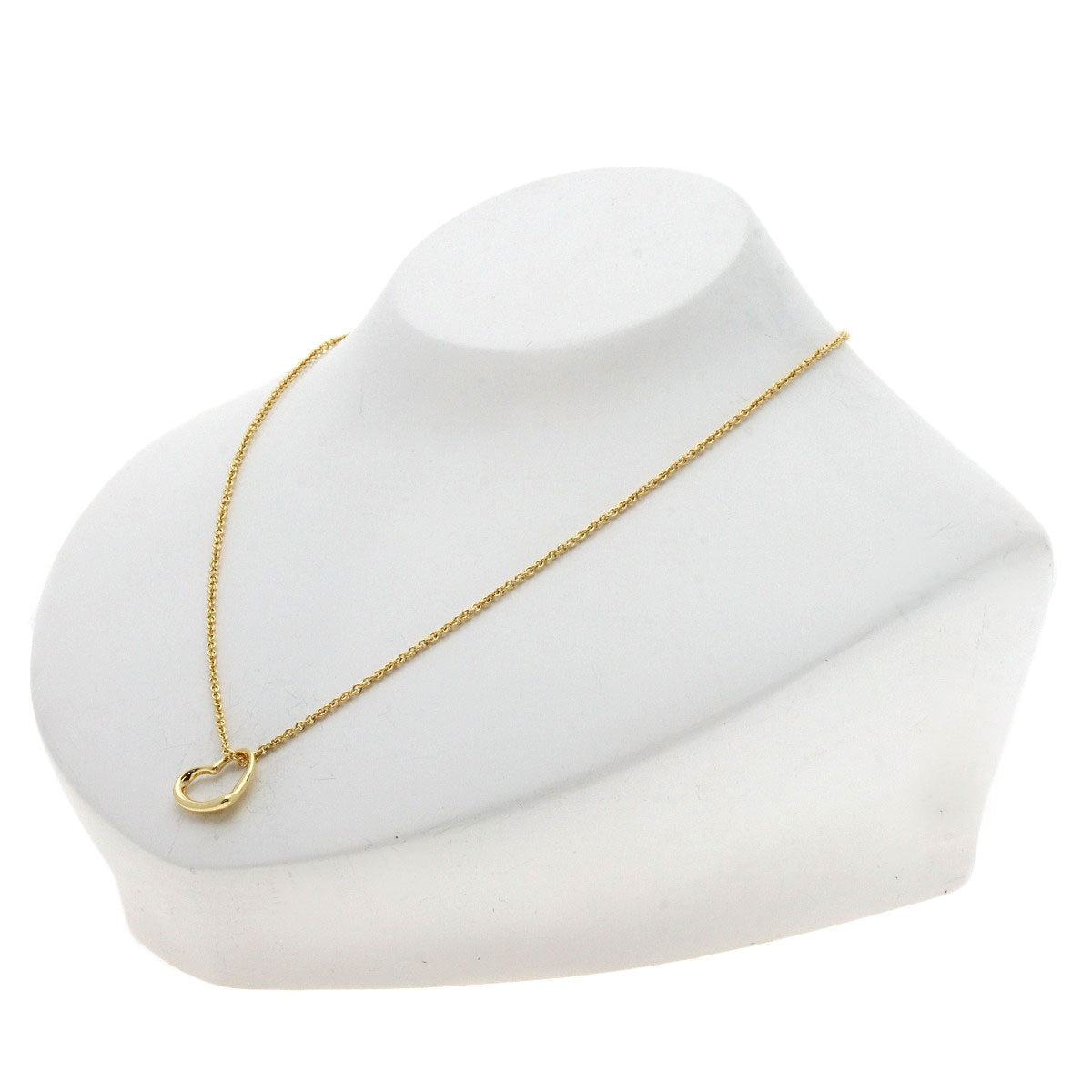 Tiffany&Co. Necklace 18K Yellow Gold Gold Open Heart