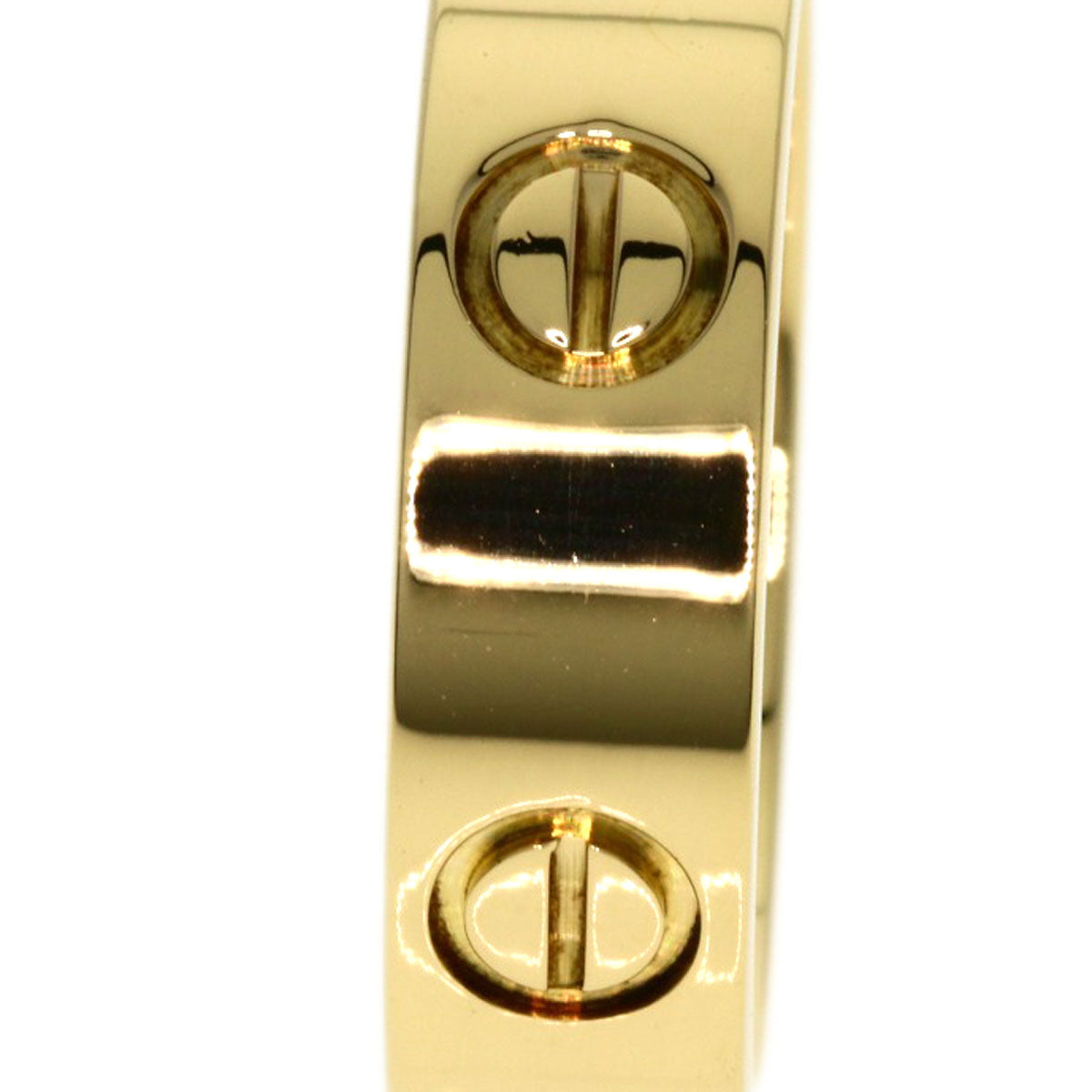 Cartier Ring 18K Yellow Gold Gold Love Ring #53 Women