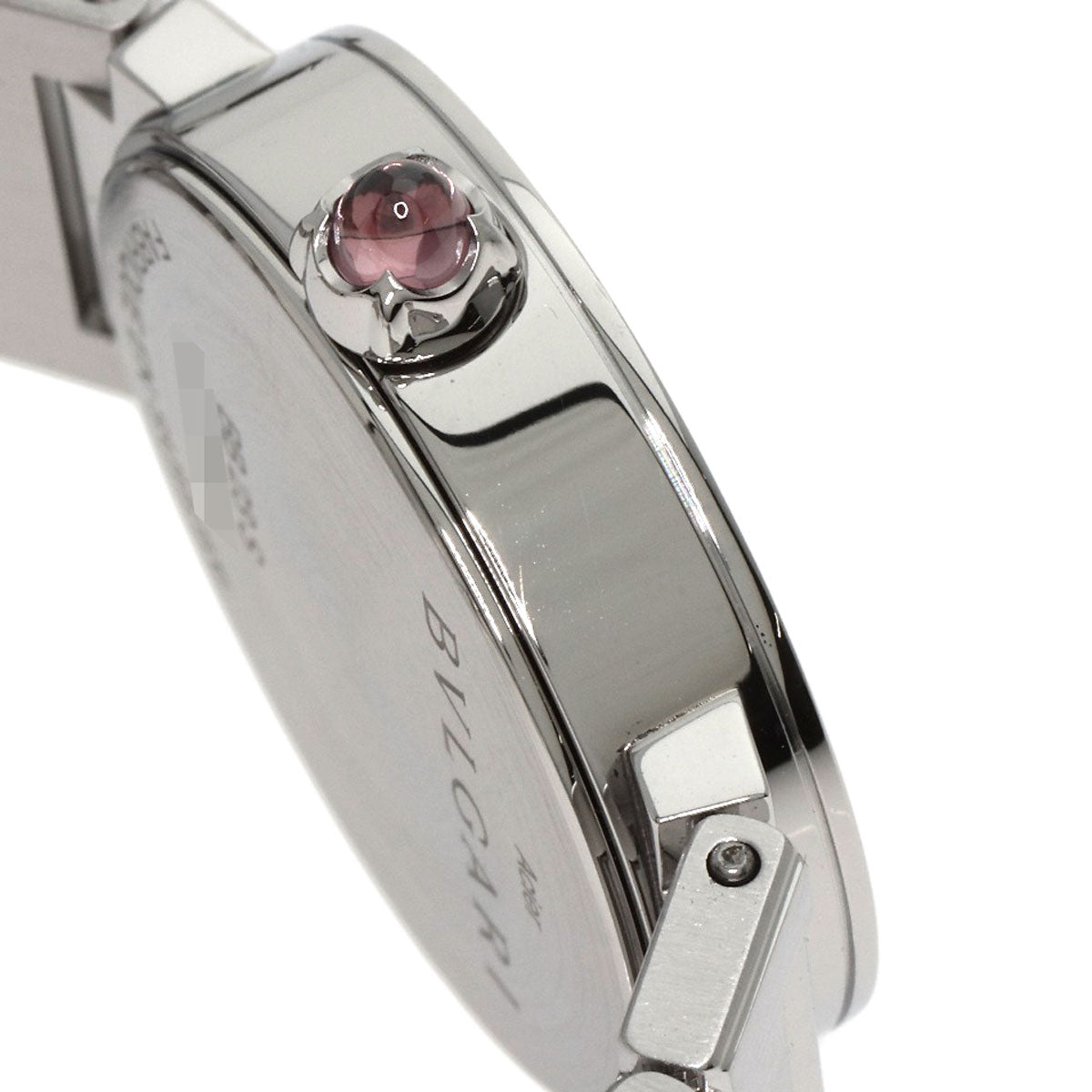Bvlgari Watches Quartz Bb23S Stainless Steel , Stainless Steel Silver Bulgari Bulgari Black Dial