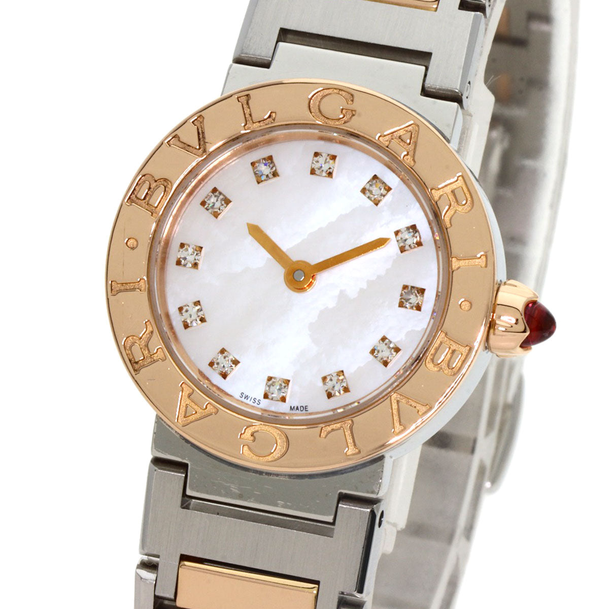 Bvlgari Watches Quartz Bbp23Sg Stainless Steel , Ssxk18Pg , K18Pg Gold Bvlgari Bvlgari Current