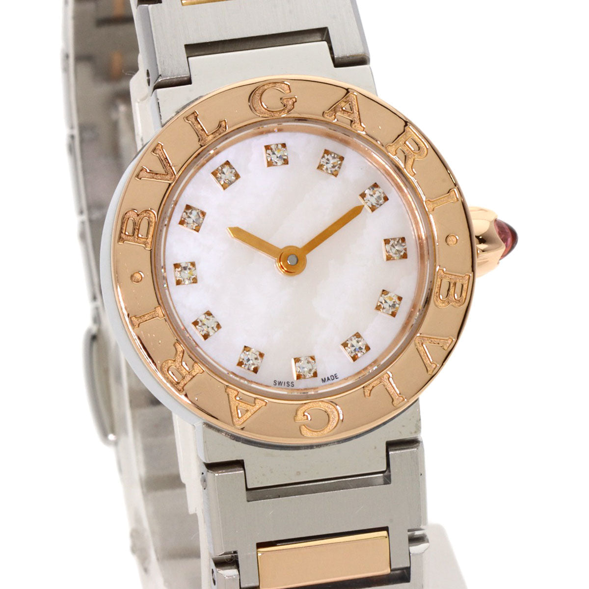 Bvlgari Watches Quartz Bbp23Sg Stainless Steel , Ssxk18Pg , K18Pg Gold Bvlgari Bvlgari Current