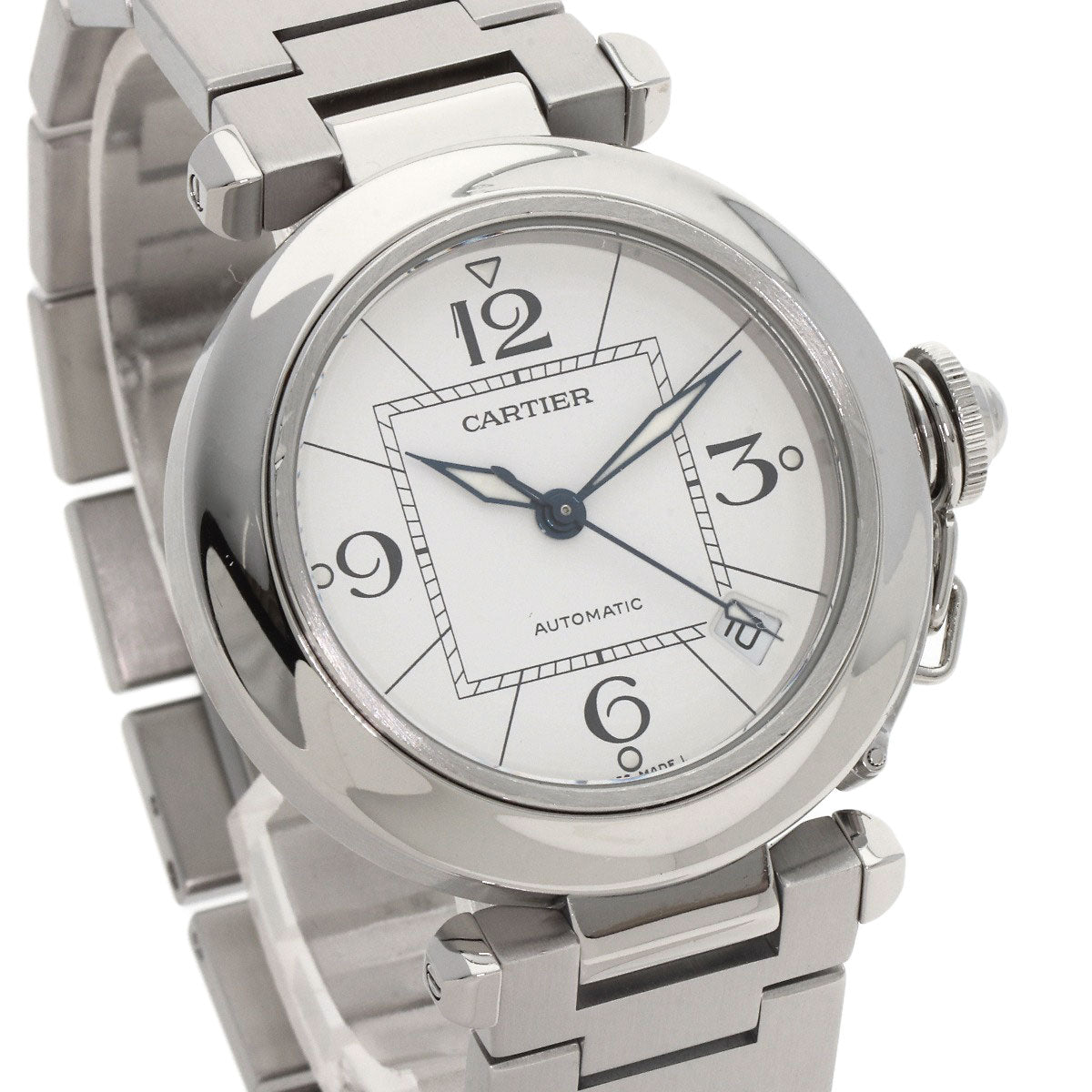 Cartier Watches Mechanical Automatic W3107M7 Stainless Steel , Stainless Steel Silver Pasha C White