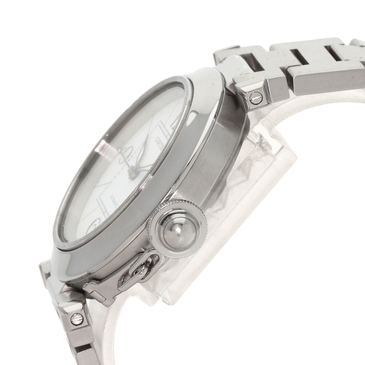 Cartier Watches Mechanical Automatic W3107M7 Stainless Steel , Stainless Steel Silver Pasha C White