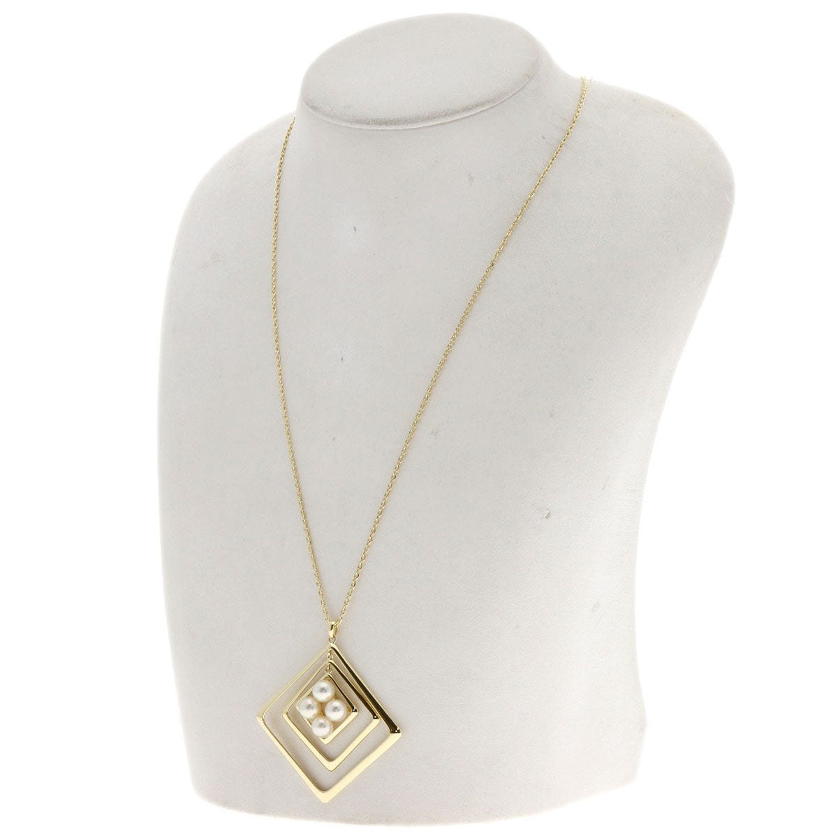 Mikimoto Necklace K14Yg Gold Pearl