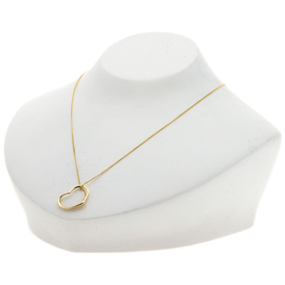 Tiffany&Co. Necklace 18K Yellow Gold Gold Open Heart
