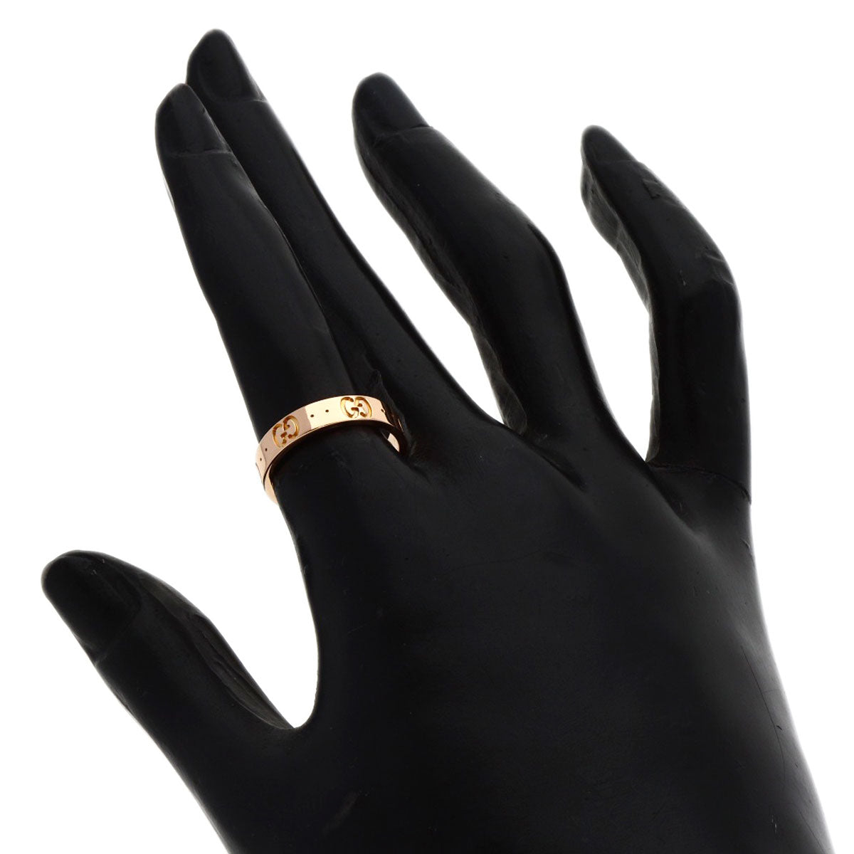 Gucci Ring 18K Pink Gold Gold Icon # 11