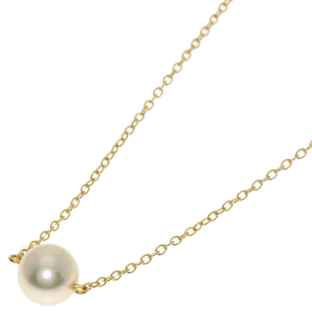 Mikimoto Necklace 18K Yellow Gold Gold Akoya Pearl Pearl