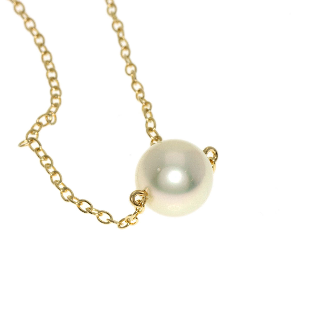 Mikimoto Necklace 18K Yellow Gold Gold Akoya Pearl Pearl