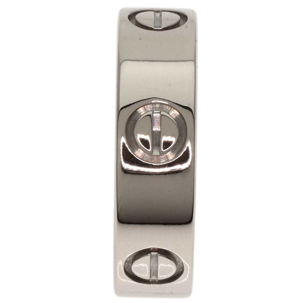 Cartier Ring K18Wg Silver Love Ring #53