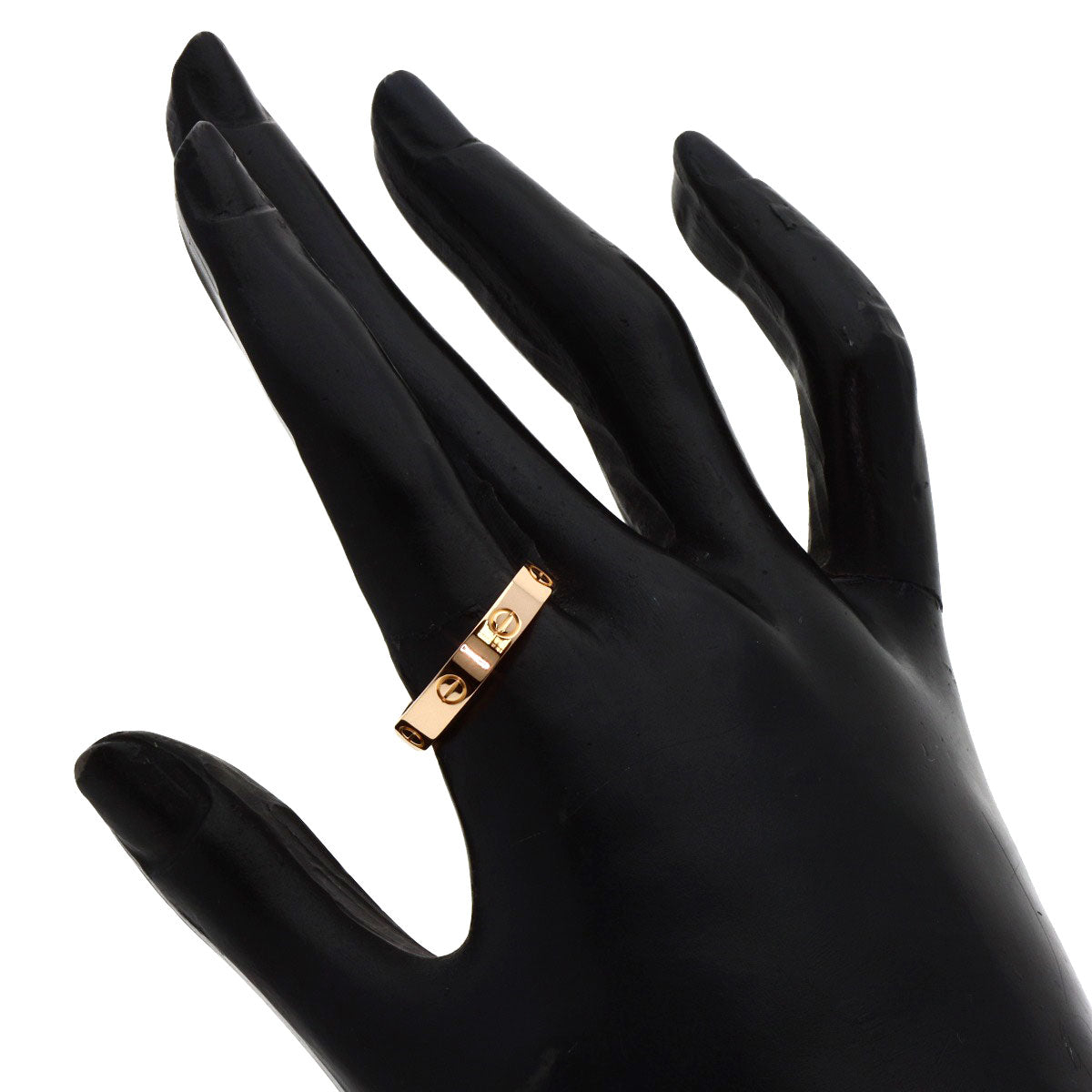 Cartier Ring 18K Pink Gold Gold Mini Love Ring #59