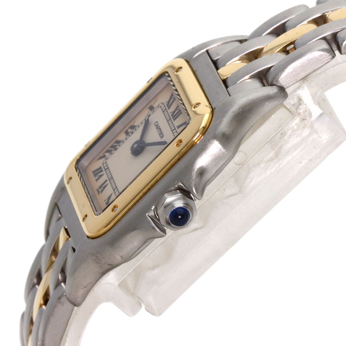 Cartier Watches Quartz W25029B5 Stainless Steel , Ssxk18Yg Gold Panthere Sm 1 Row Ivory Dial Women