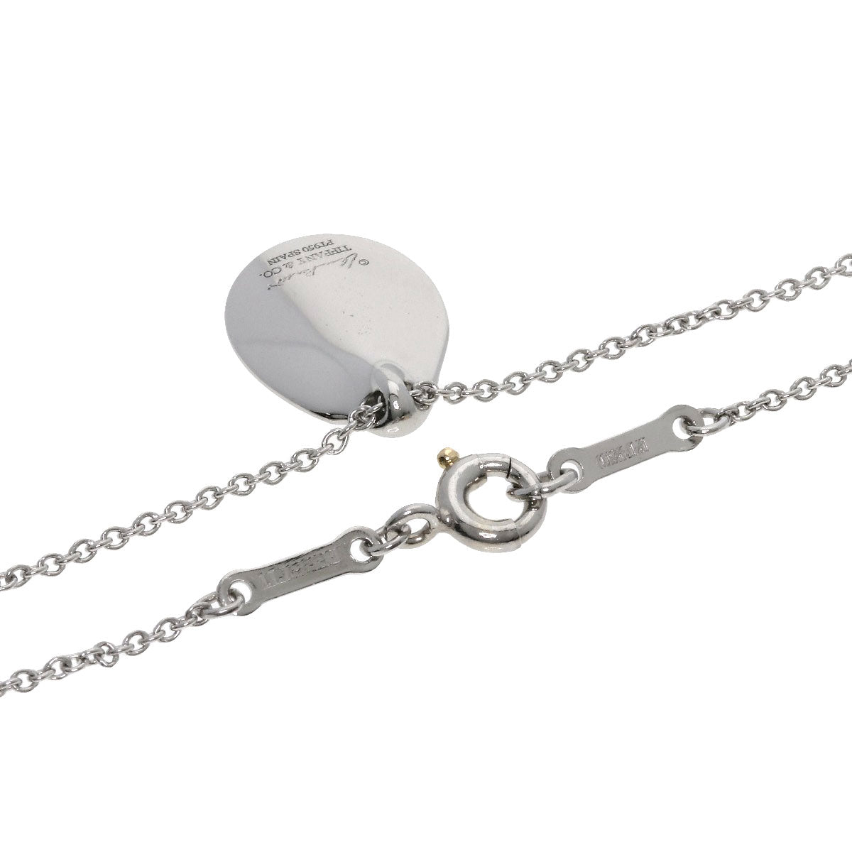 Tiffany&Co. Necklace Pt950 Silver Madonna