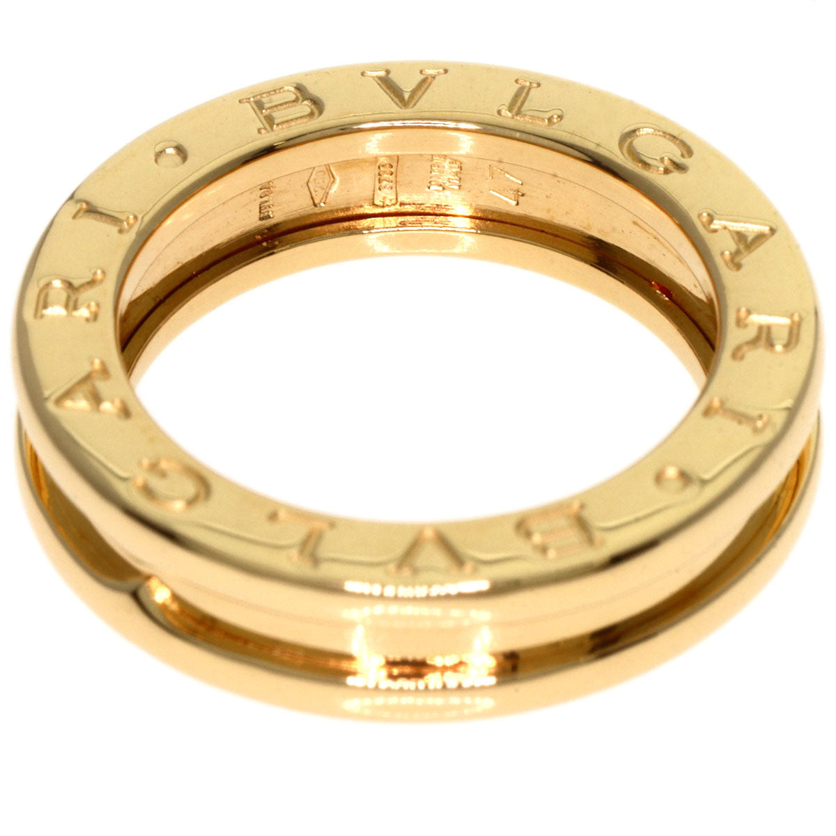 Bvlgari Ring 18K Yellow Gold Gold B-Zero1 B-Zero One 1 Band #47