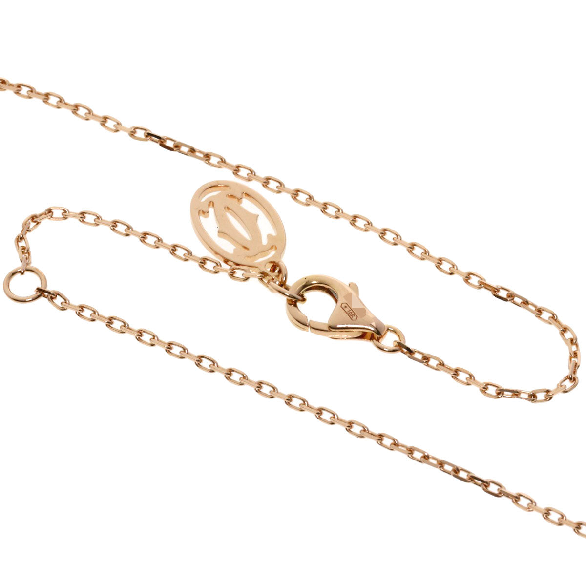 Cartier Necklace 18K Pink Gold Gold Amour Diamant Leger Small Model
