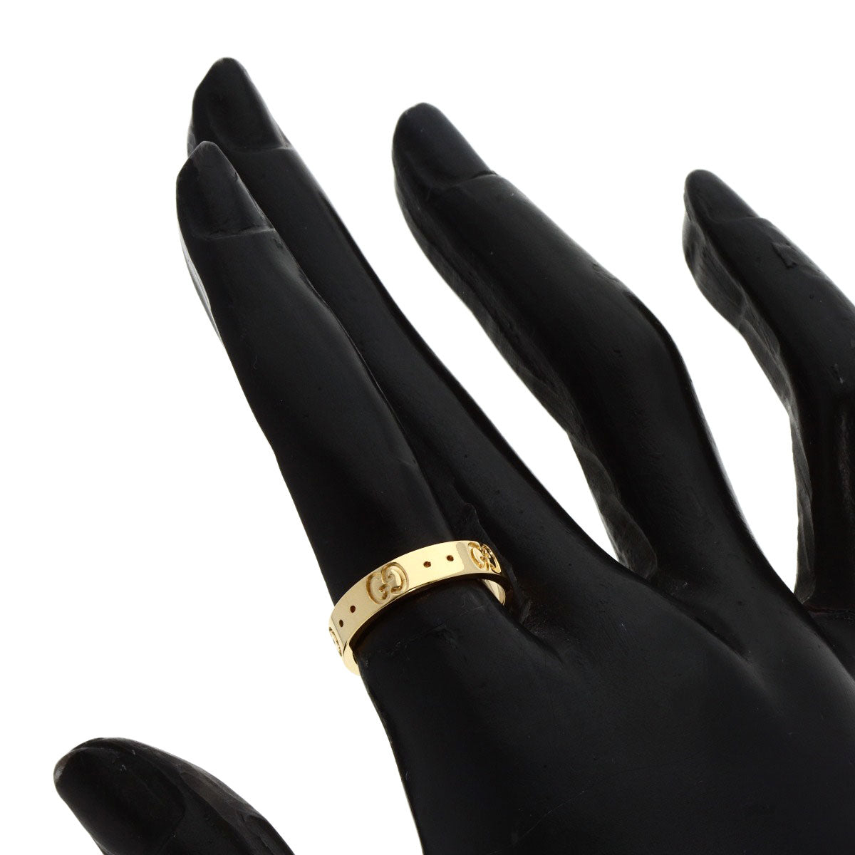 Gucci Ring 18K Yellow Gold Gold Icon # 10