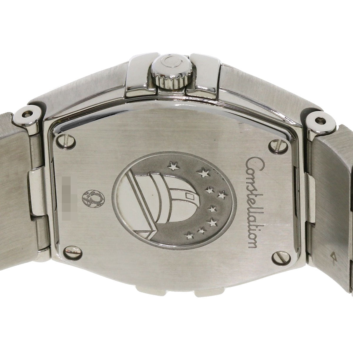Omega Watches Quartz 123.10.24.60.57.002 Stainless Steel , Stainless Steel Silver Constellation