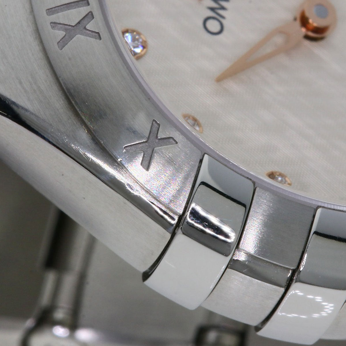 Omega Watches Quartz 131.10.28.60.52.001 Stainless Steel , Stainless Steel Silver Constellation