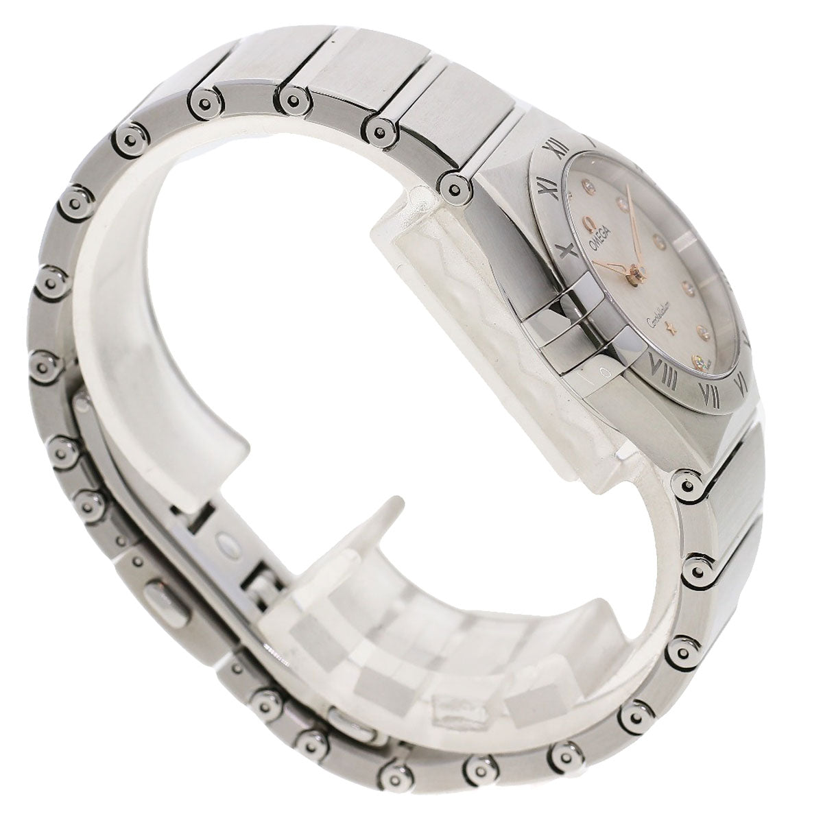Omega Watches Quartz 131.10.28.60.52.001 Stainless Steel , Stainless Steel Silver Constellation