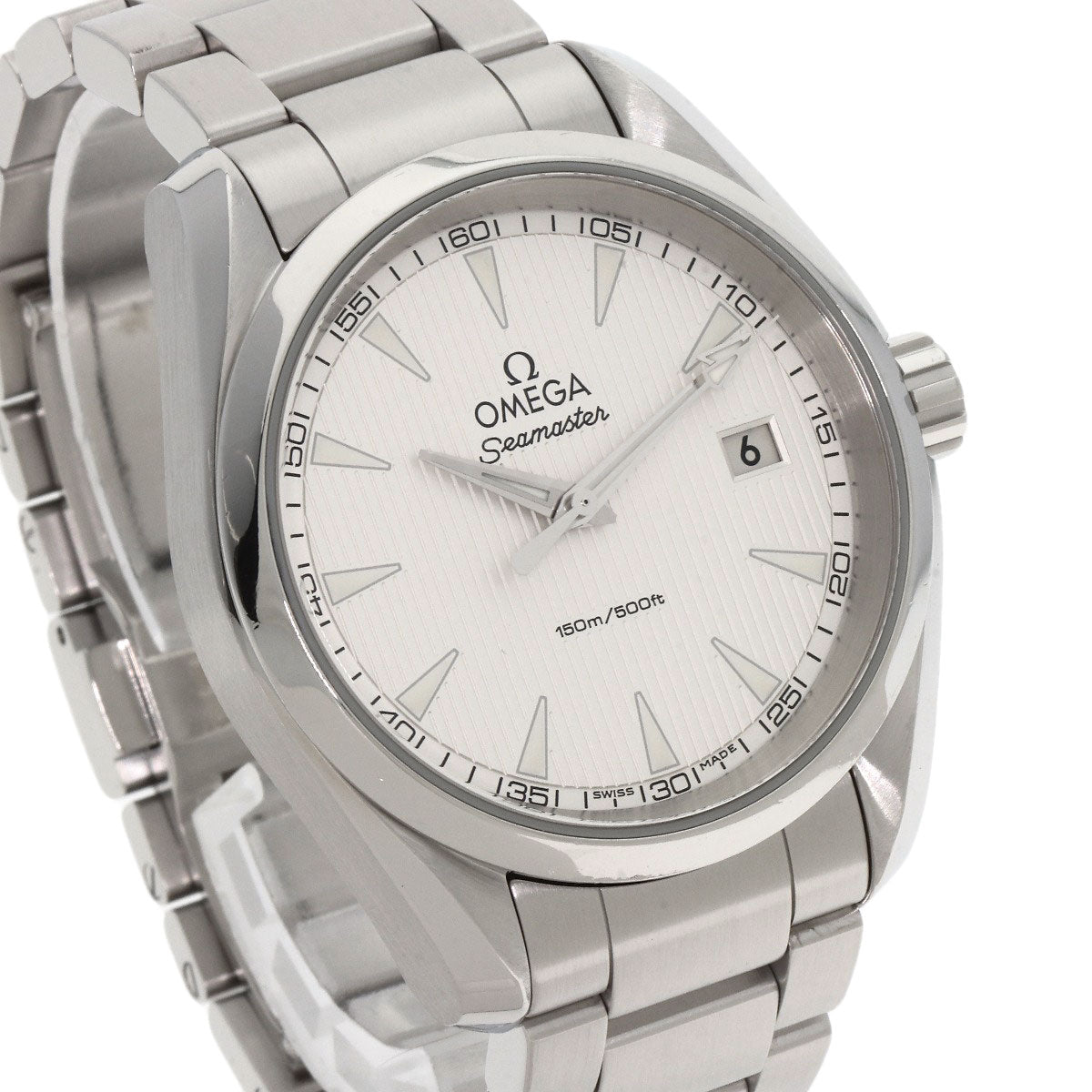 Omega Watches Quartz 231.10.39.60.02.001 Stainless Steel , Stainless Steel Silver Seamaster Aqua