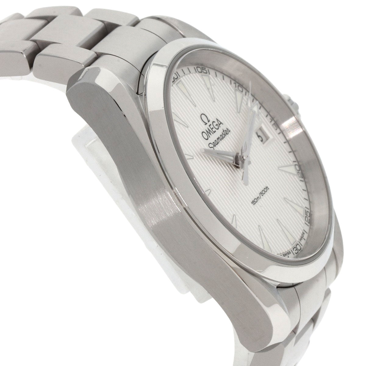 Omega Watches Quartz 231.10.39.60.02.001 Stainless Steel , Stainless Steel Silver Seamaster Aqua