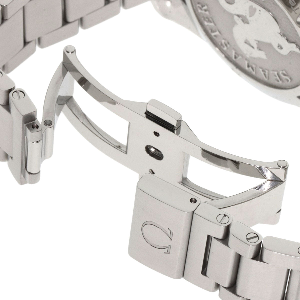Omega Watches Quartz 231.10.39.60.02.001 Stainless Steel , Stainless Steel Silver Seamaster Aqua