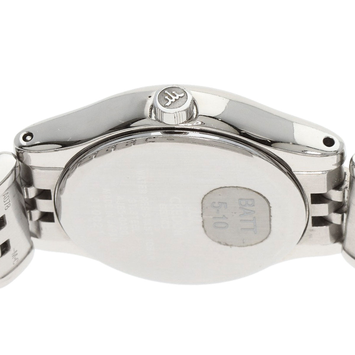 Seiko Watches Quartz 4J85-0A20 Stainless Steel , Stainless Steel Silver Credor Silver Dial Women