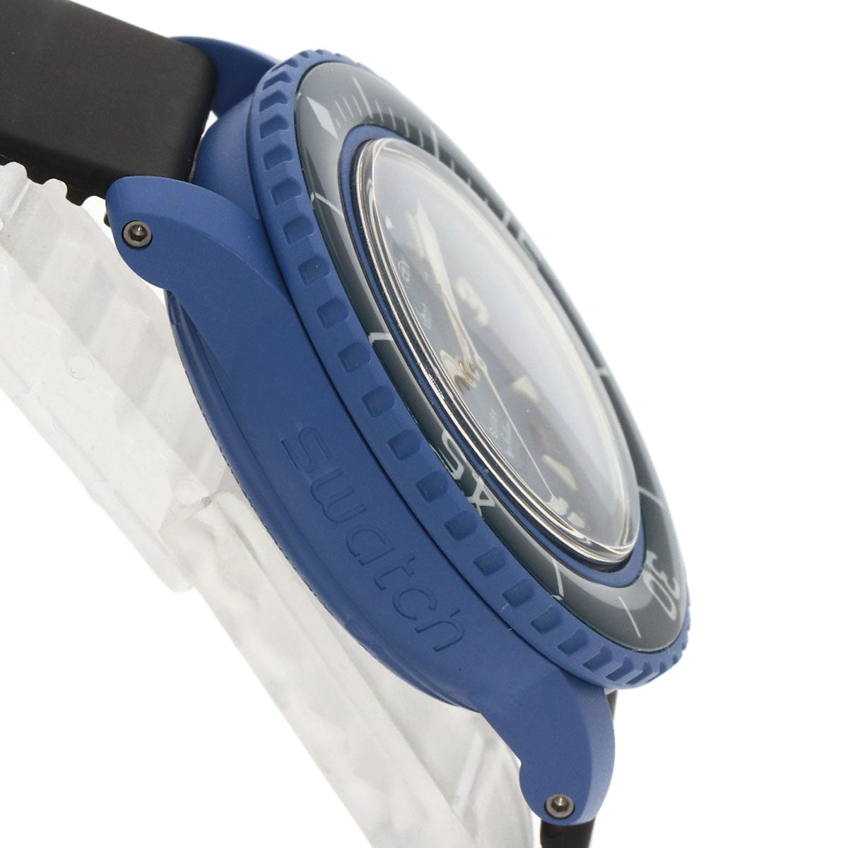 Blancpain Watches Mechanical Automatic So34A100 Ceramic, Rubber Blue Swatch Collaboration Fifty