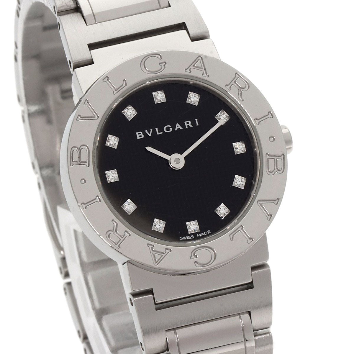 Bvlgari Watches Quartz Bb26Bss/12 Stainless Steel , Stainless Steel Silver Bvlgari Bvlgari 12P