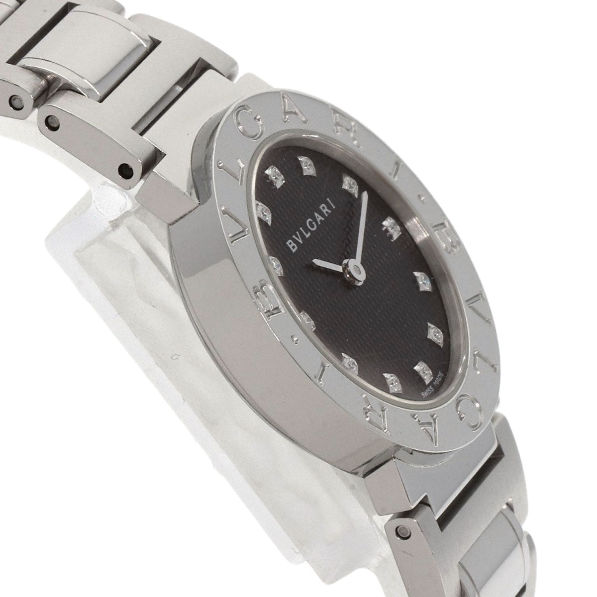 Bvlgari Watches Quartz Bb26Bss/12 Stainless Steel , Stainless Steel Silver Bvlgari Bvlgari 12P