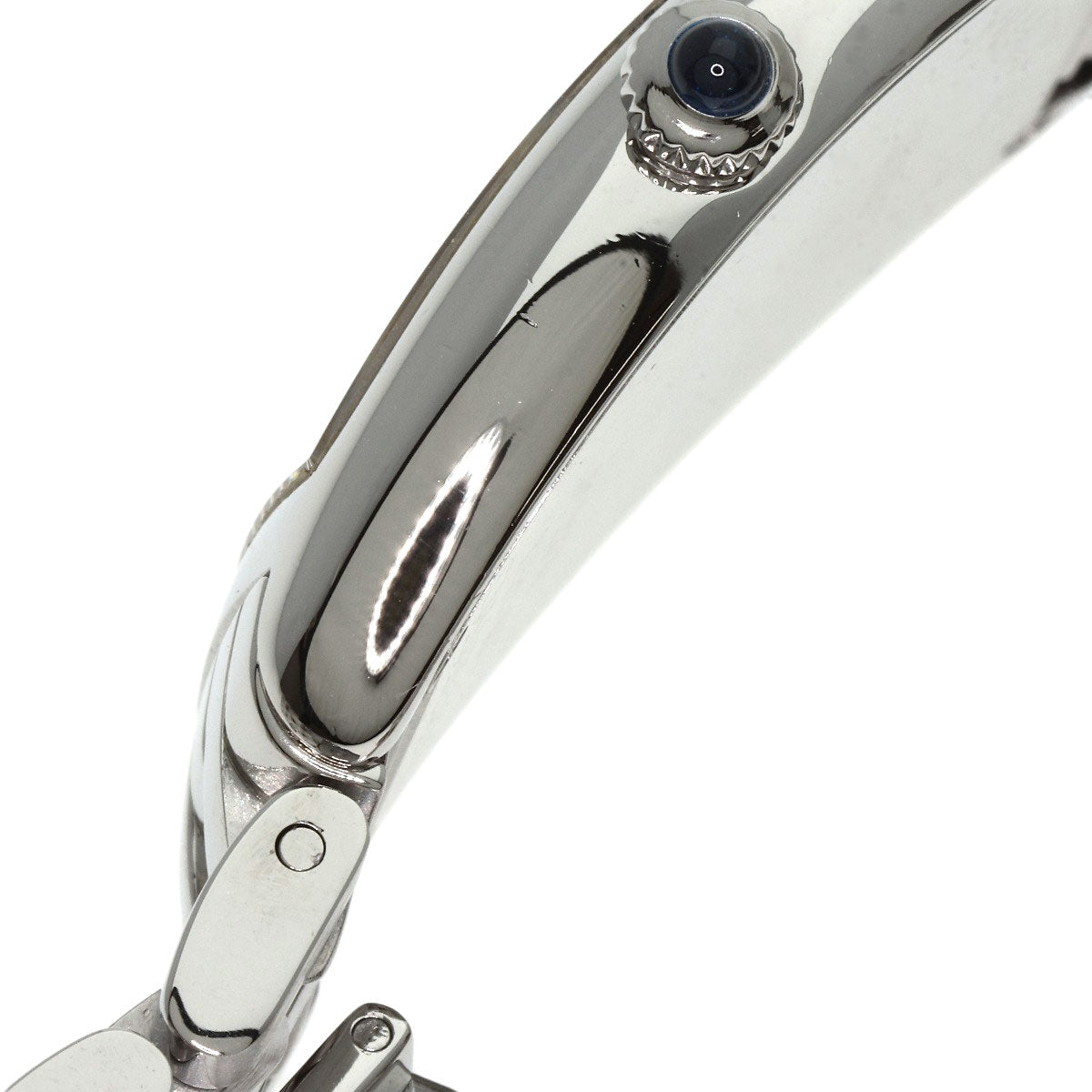 Franck Muller Watches Quartz 1752Qz Stainless Steel , Stainless Steel Silver Tonookabex Black Dial