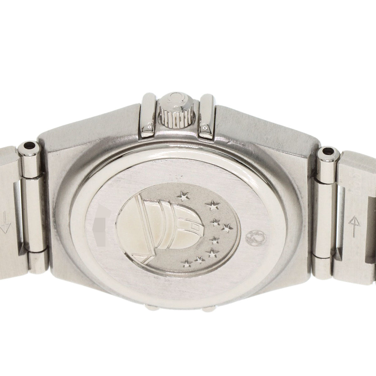 Omega Watches Quartz 1562.40 Stainless Steel , Stainless Steel Silver Constellation Mini Navy Dial