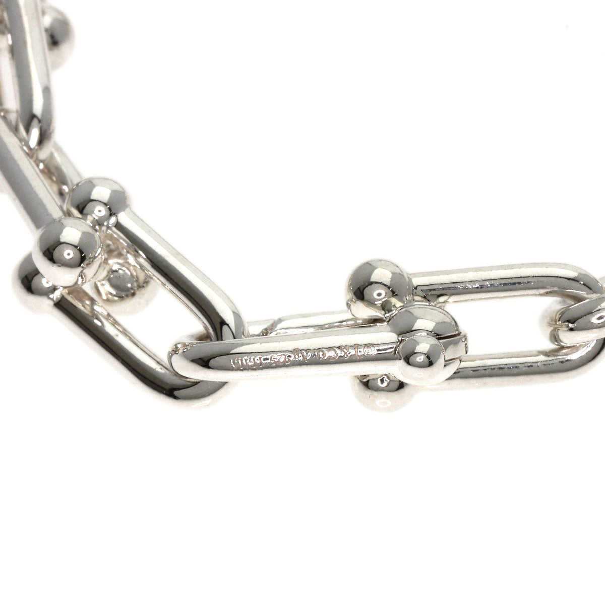 Tiffany&Co. Necklace Sv Silver Hardware Graduated Link