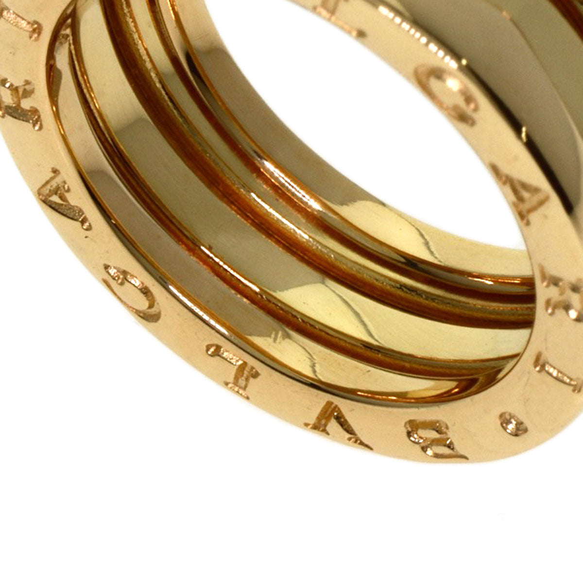 Bvlgari Ring 18K Yellow Gold Gold B-Zero1 B-Zero One 2 Band #53
