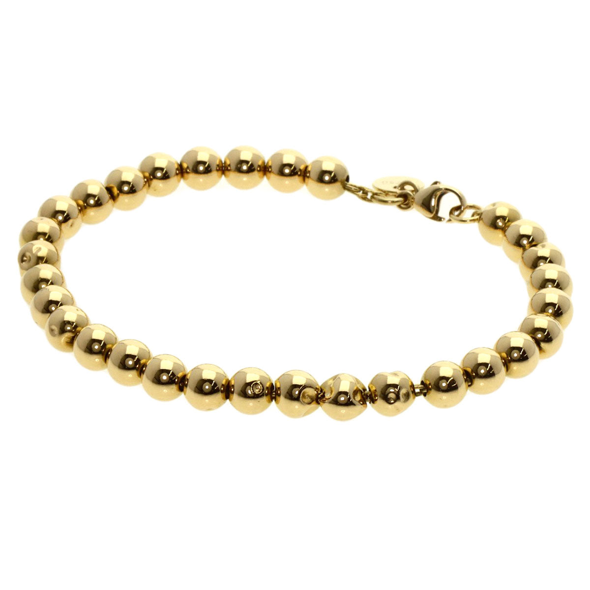 Tiffany&Co. Bracelet 18K Yellow Gold Gold Ball Chain